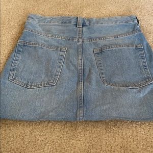 Jean skirt
